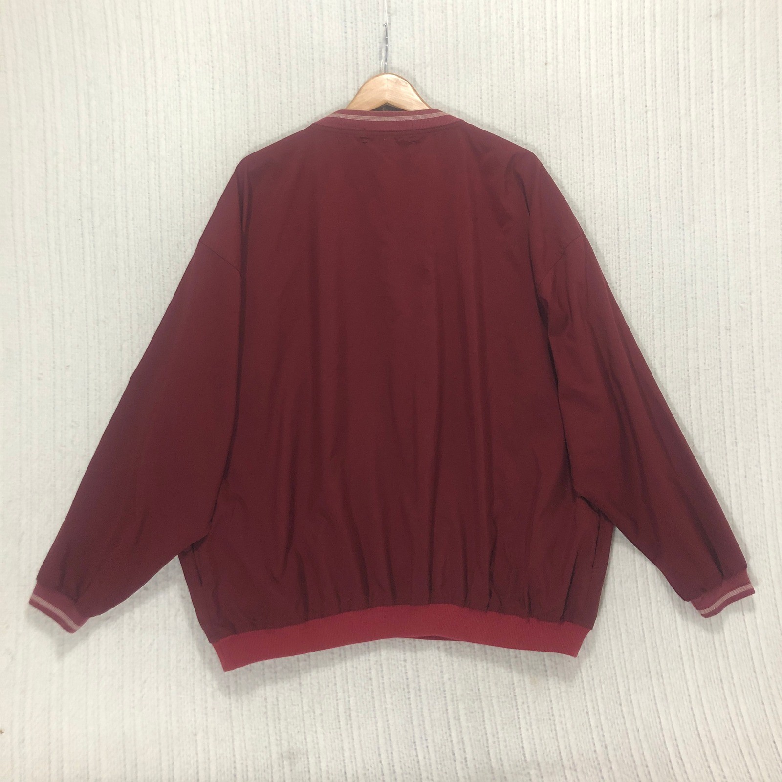AHWA Quality Wear Maroon Suggestion Plan UAW GM Mens 2XL Pullover Jacket