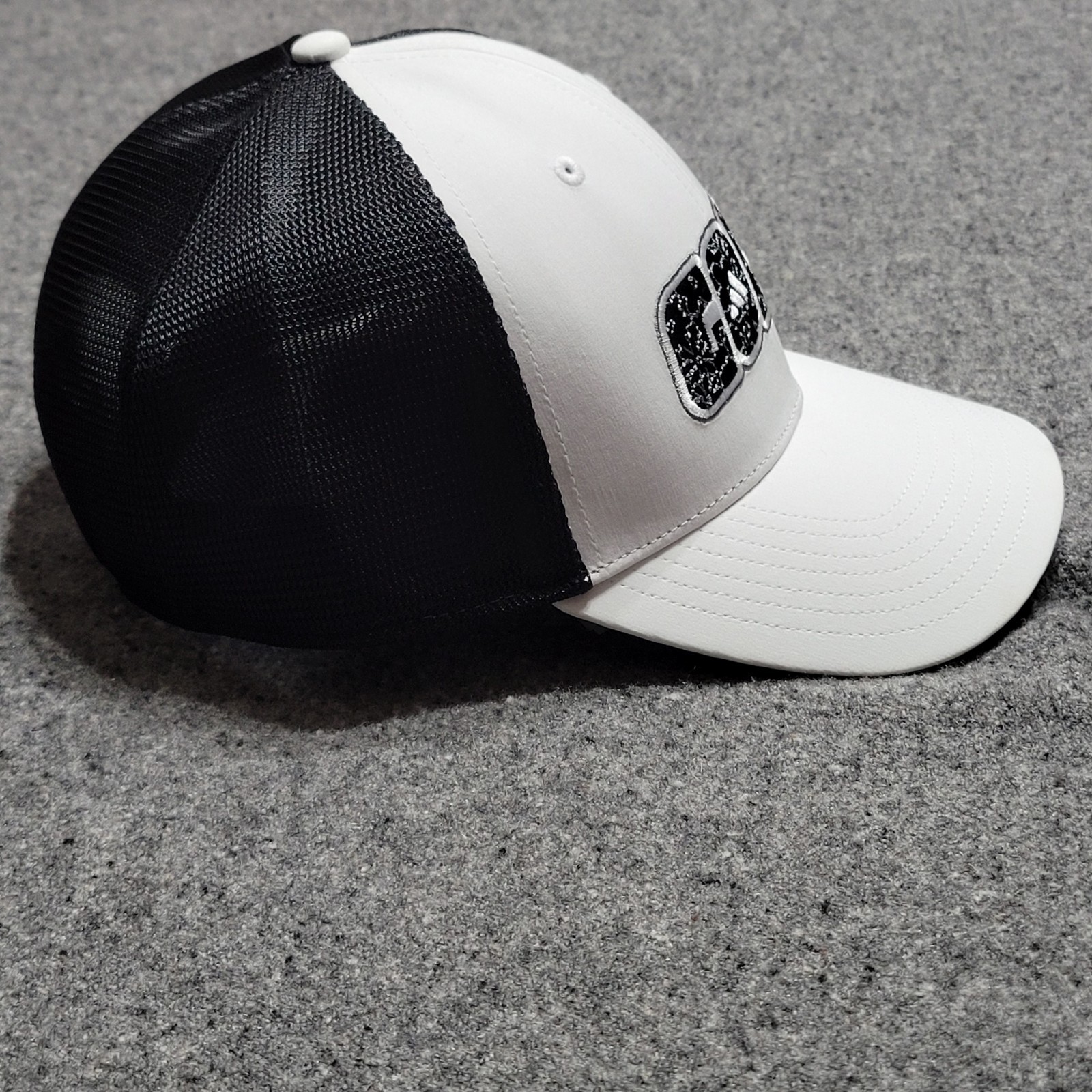 Adidas Hat Cap Mens Black White Golf Lo Pro Trucker Snapback 3 Stripes Adult