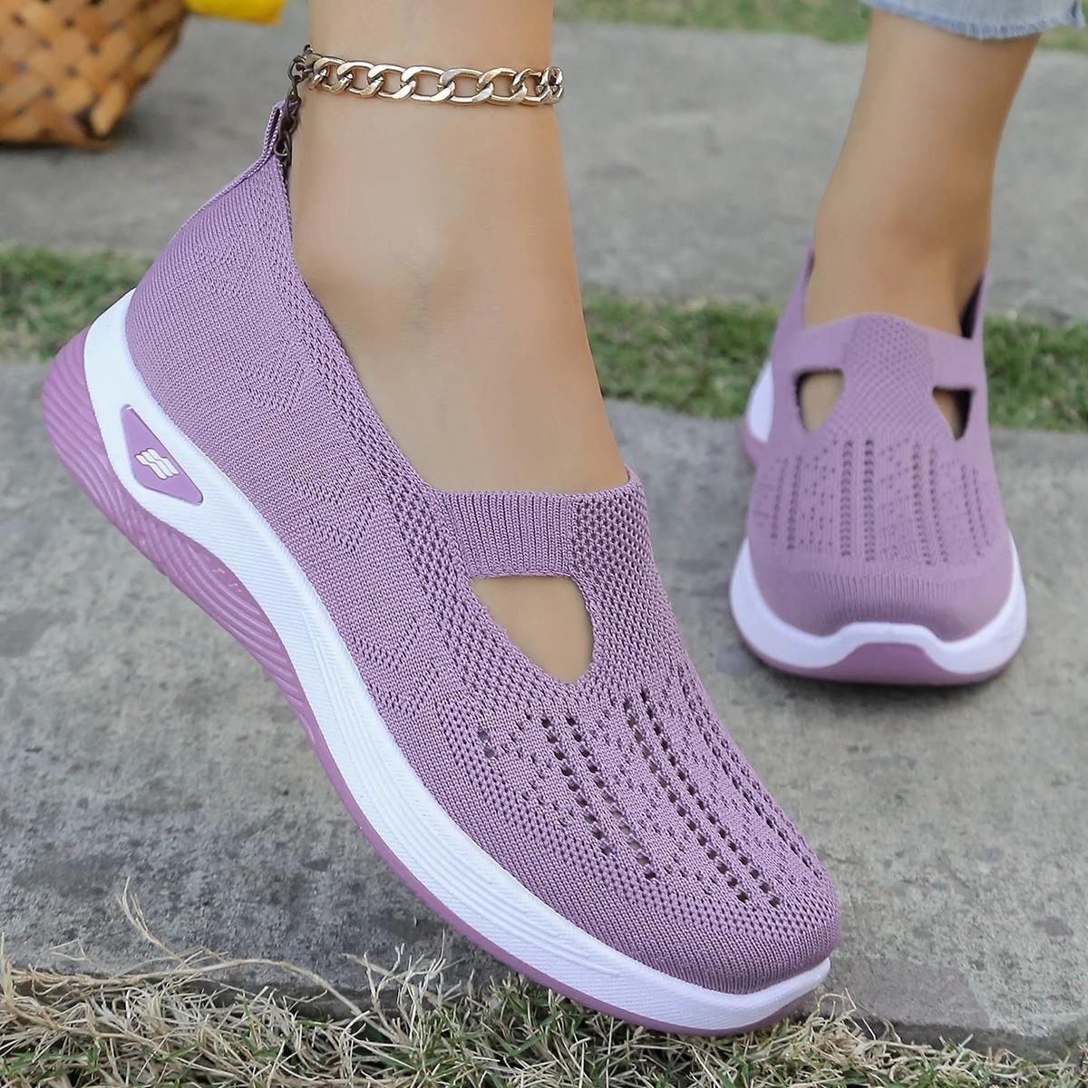 Women’S Casual Shoes Breathable Comfortable Orthopedic Shoes Non Slip Sneakers f