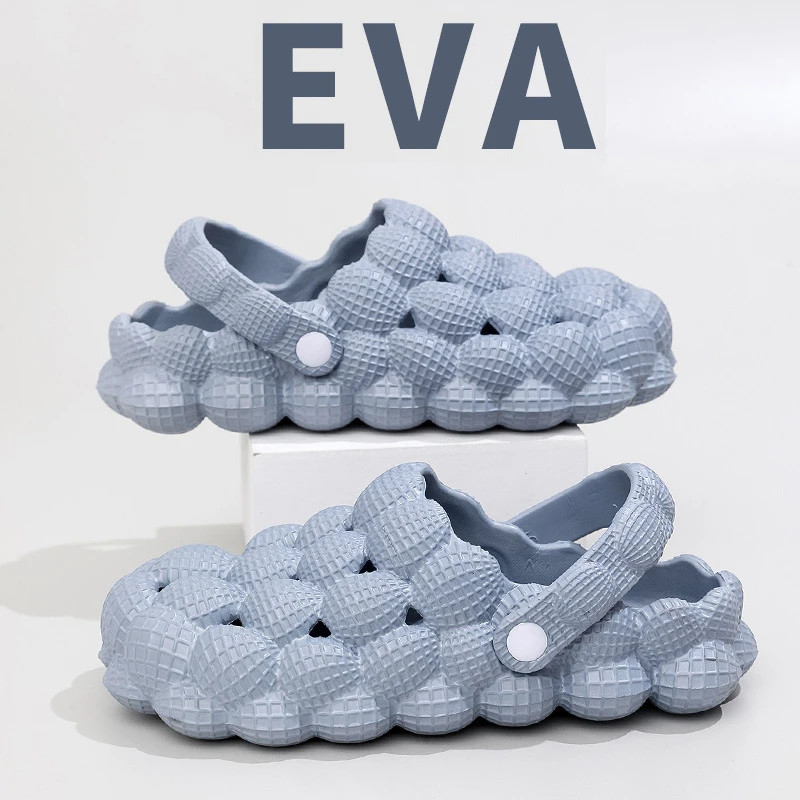 Cute Women Slippers Bubble Ball Sandals Summer Indoor Massage Cloud Slide