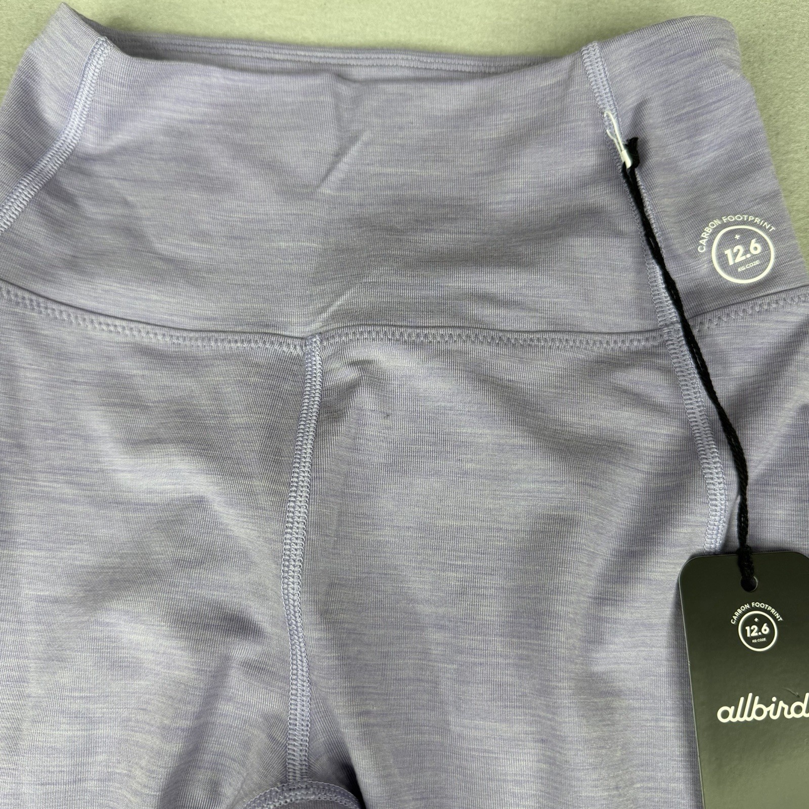 Allbirds Natural Flow Legging Purple Hush Merino Wool Blend High Rise XS NWT