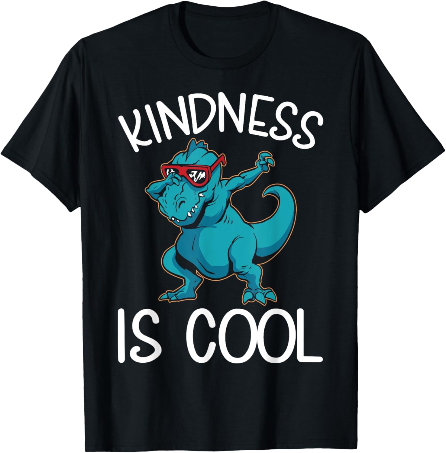 Boys Dino Kindness Is Cool Kindness Kids T-Shirt