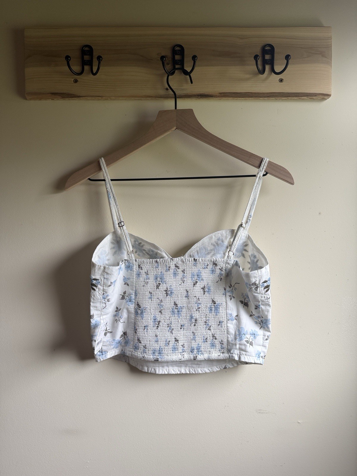 Free People Wild Flowers Embroidered Bustier Size XS NWT