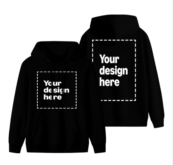 Custom Personalized Hoodie Sweatshirt Print Your Logo Photo Text Unique Gift