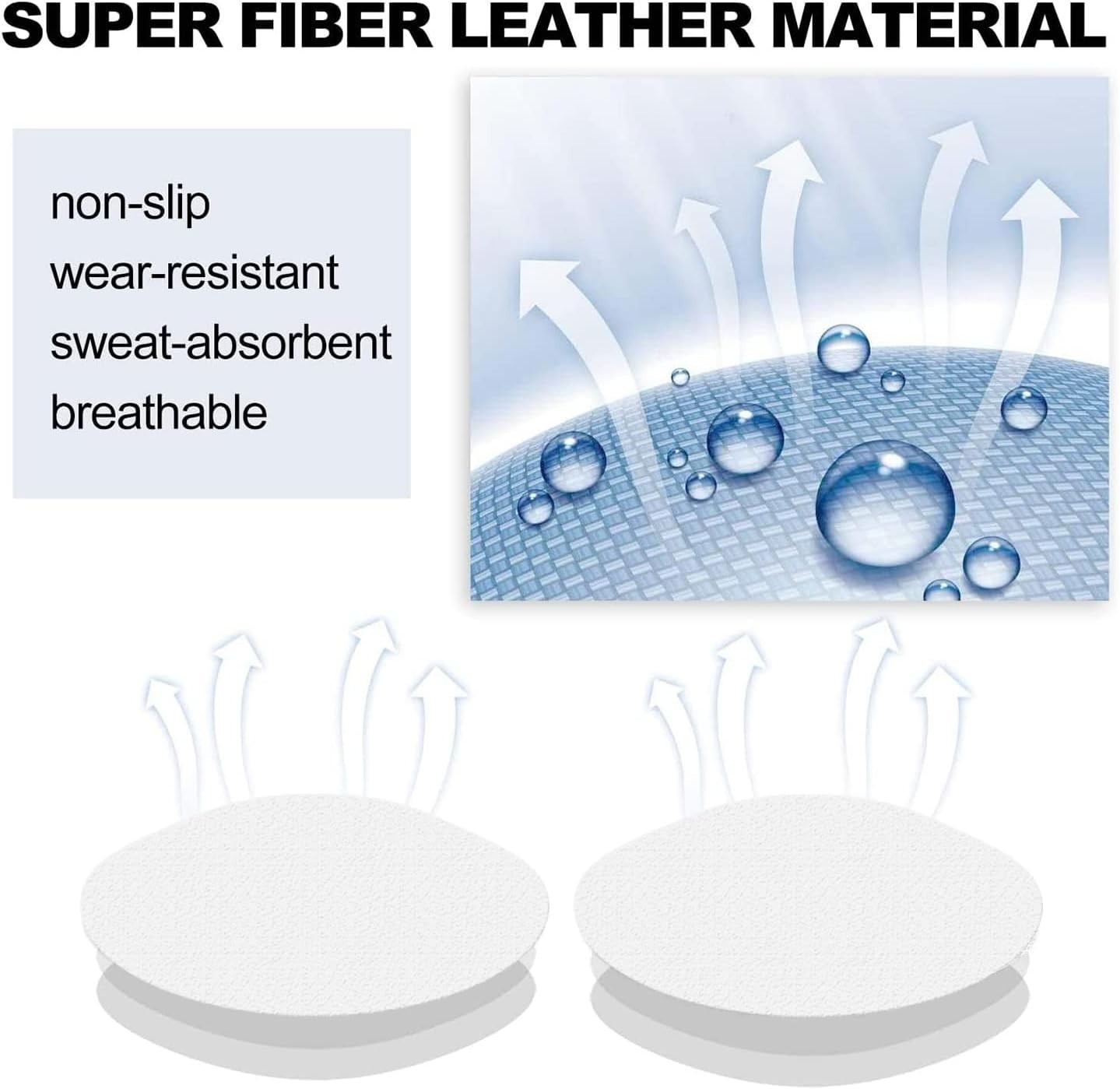 Shoe Heel Repair, 4 Pairs Self-adhesive Inside Shoe Patches Kit For Repair Holes