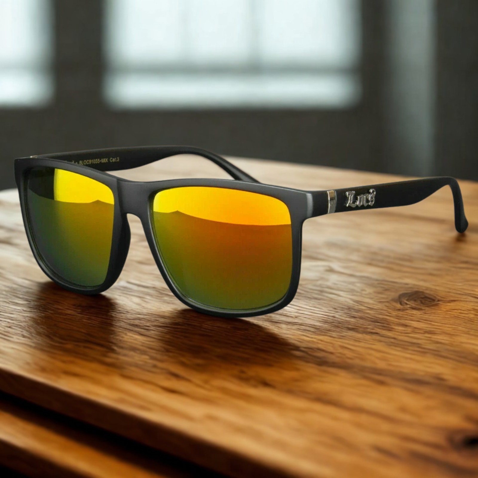 LOCS Flat Top Gangster Sunglasses Mens Designer Oversized Cholo Shades NEW