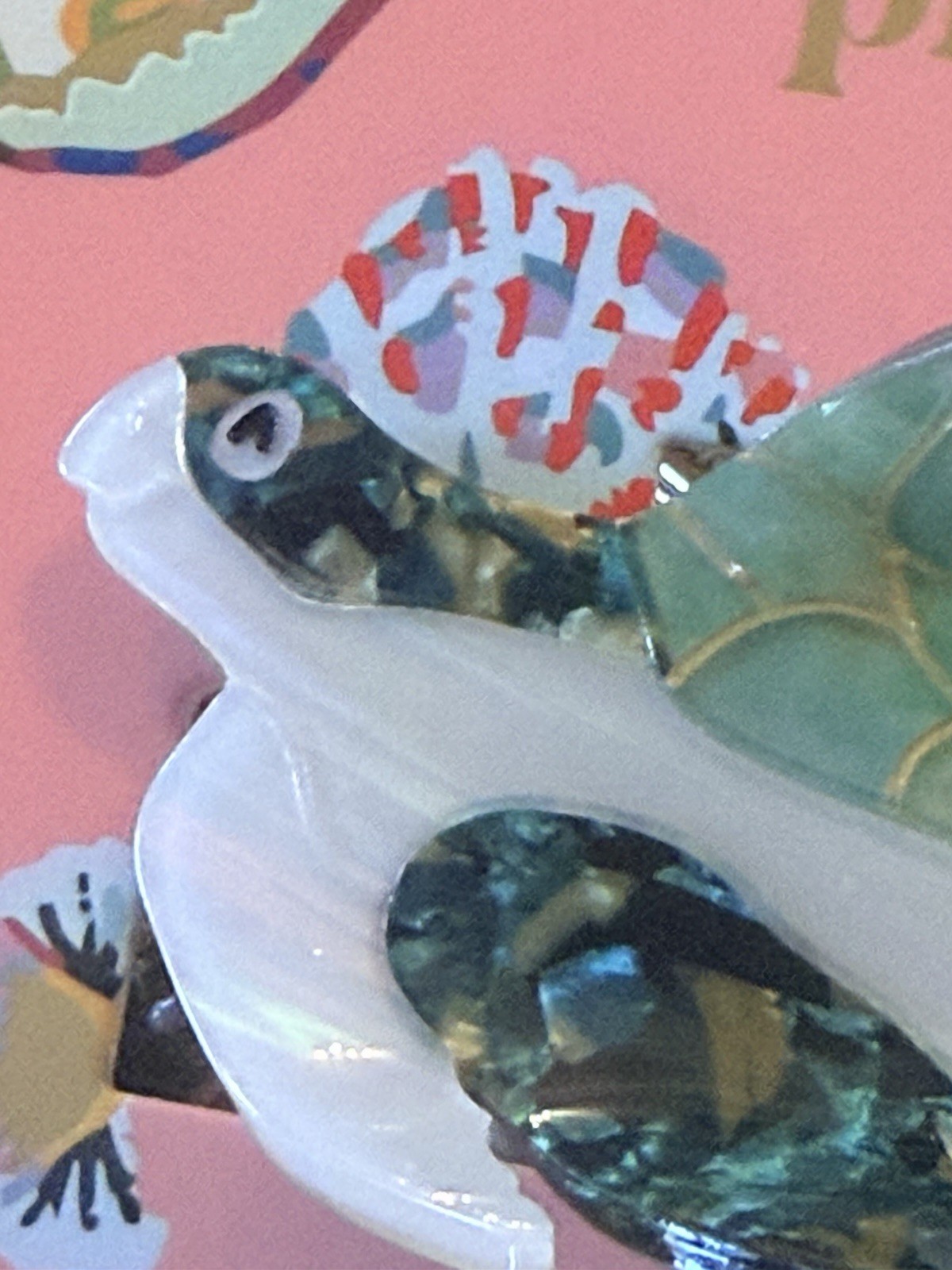 Piper k Green turtle, Claw Clip