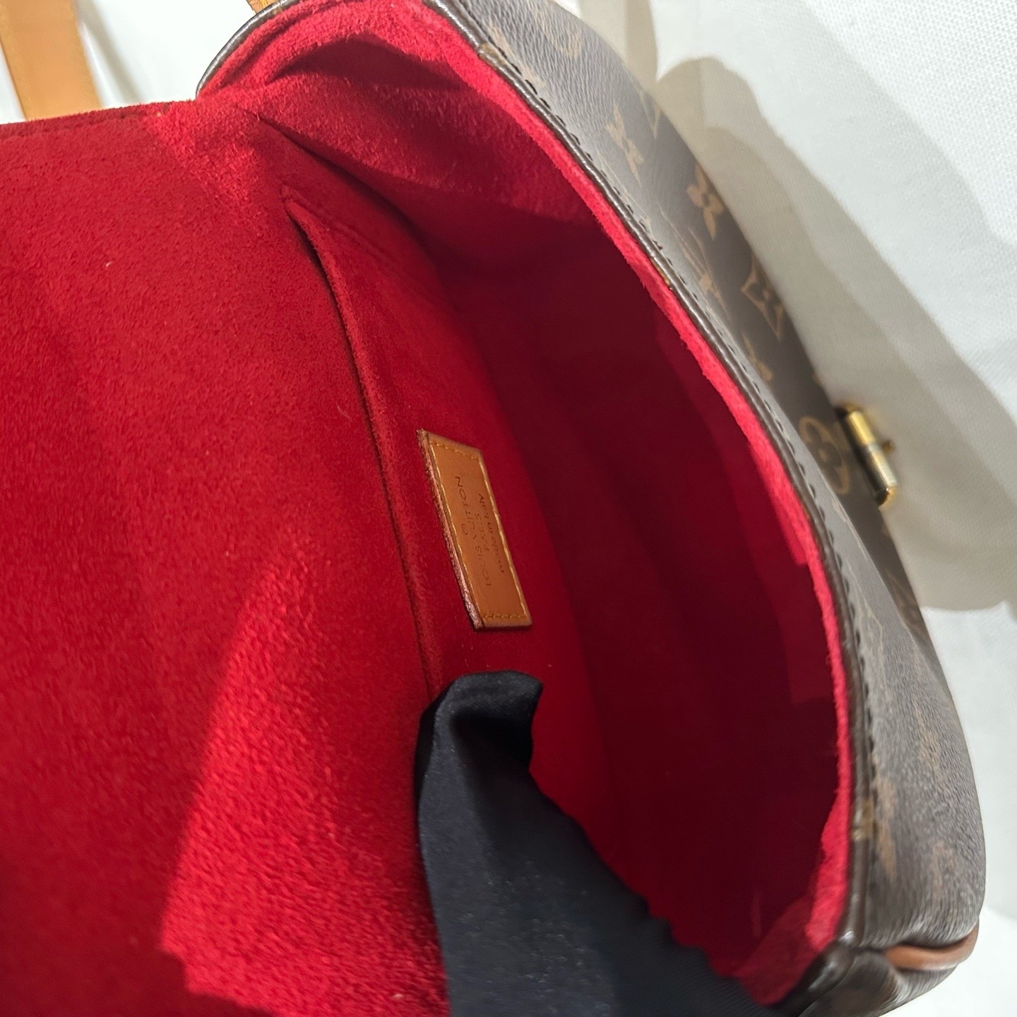 Louis Vuitton Pre-Owned Authentic Saddle Bag Brown Free Tracked Shipping