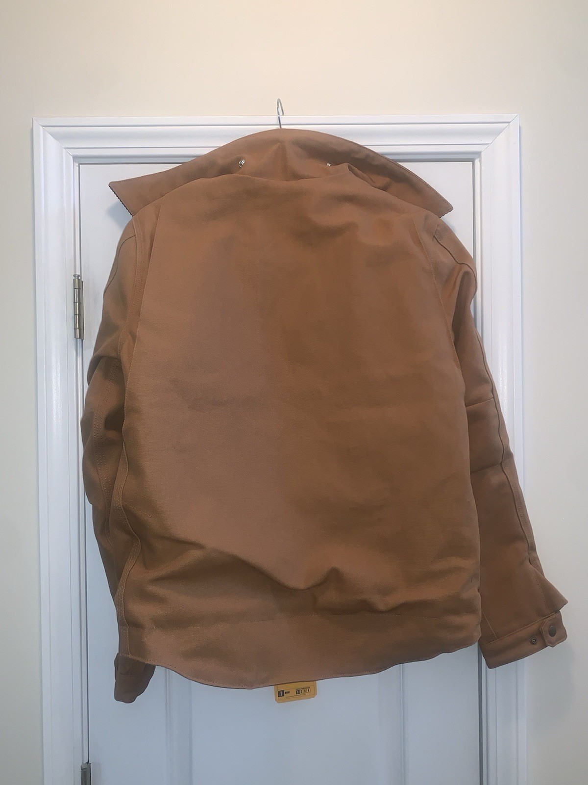 CARHARTT Iconic J01 Duck Detroit Jacket Carhartt Brown Regular – Small