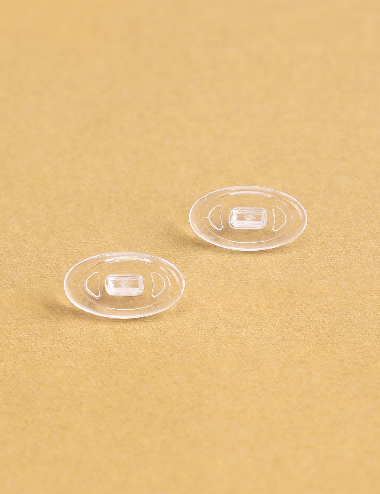 TheoCraft Clear Nose Pads Piece for-Oakley Socket 5.0 OX3217/Socket 5.5 OX3218