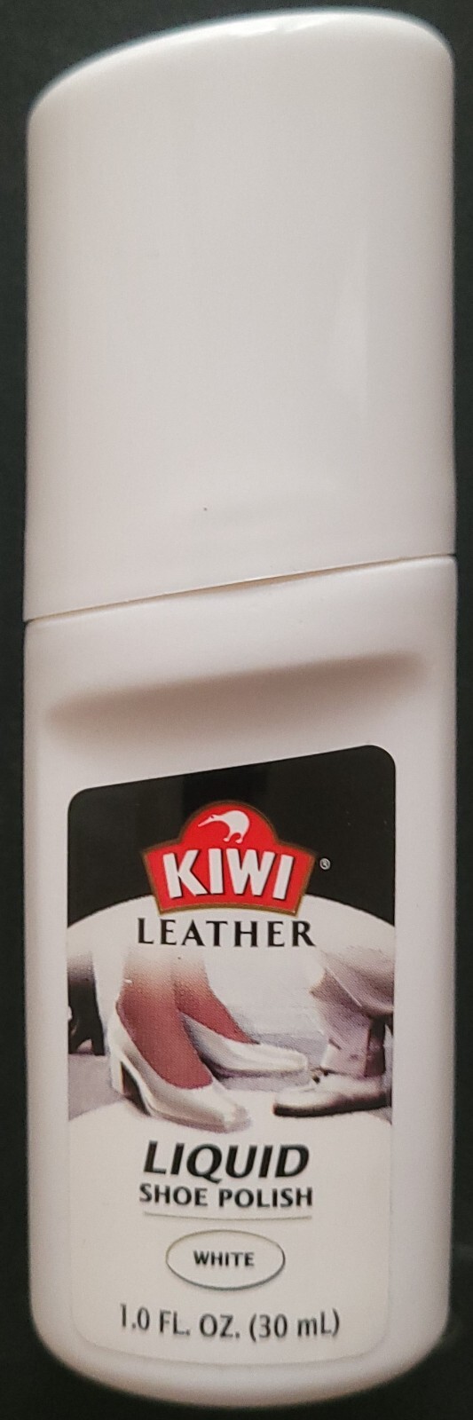 Kiwi Liquid Shoe Polish Polishes White Whitener w Applicator Travel Size 1 oz