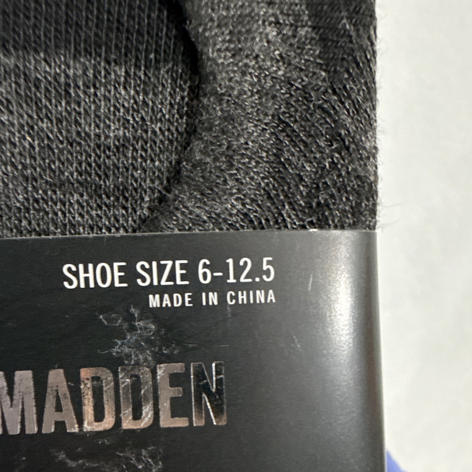 Steve Madden Men’s Non-Slip No-Show Sneaker Socks 5 Pairs Black/Gray 6-12.5