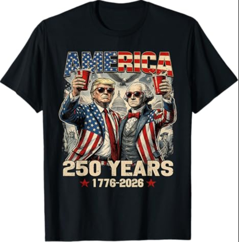 1776 National Champs Presidents USA American 4th of July T-Shirt