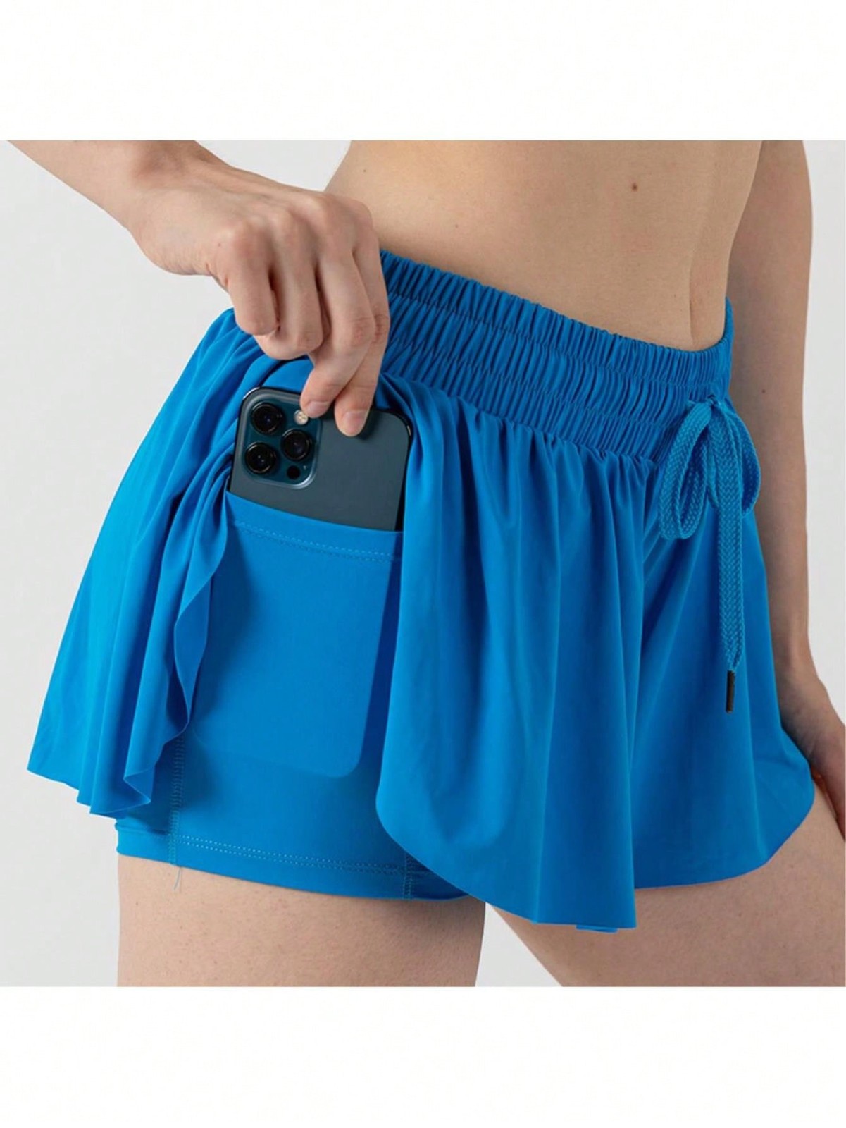“SALE” Flowy Butterfly High Waisted Athletic Shorts For Women Yoga Gym Tennis