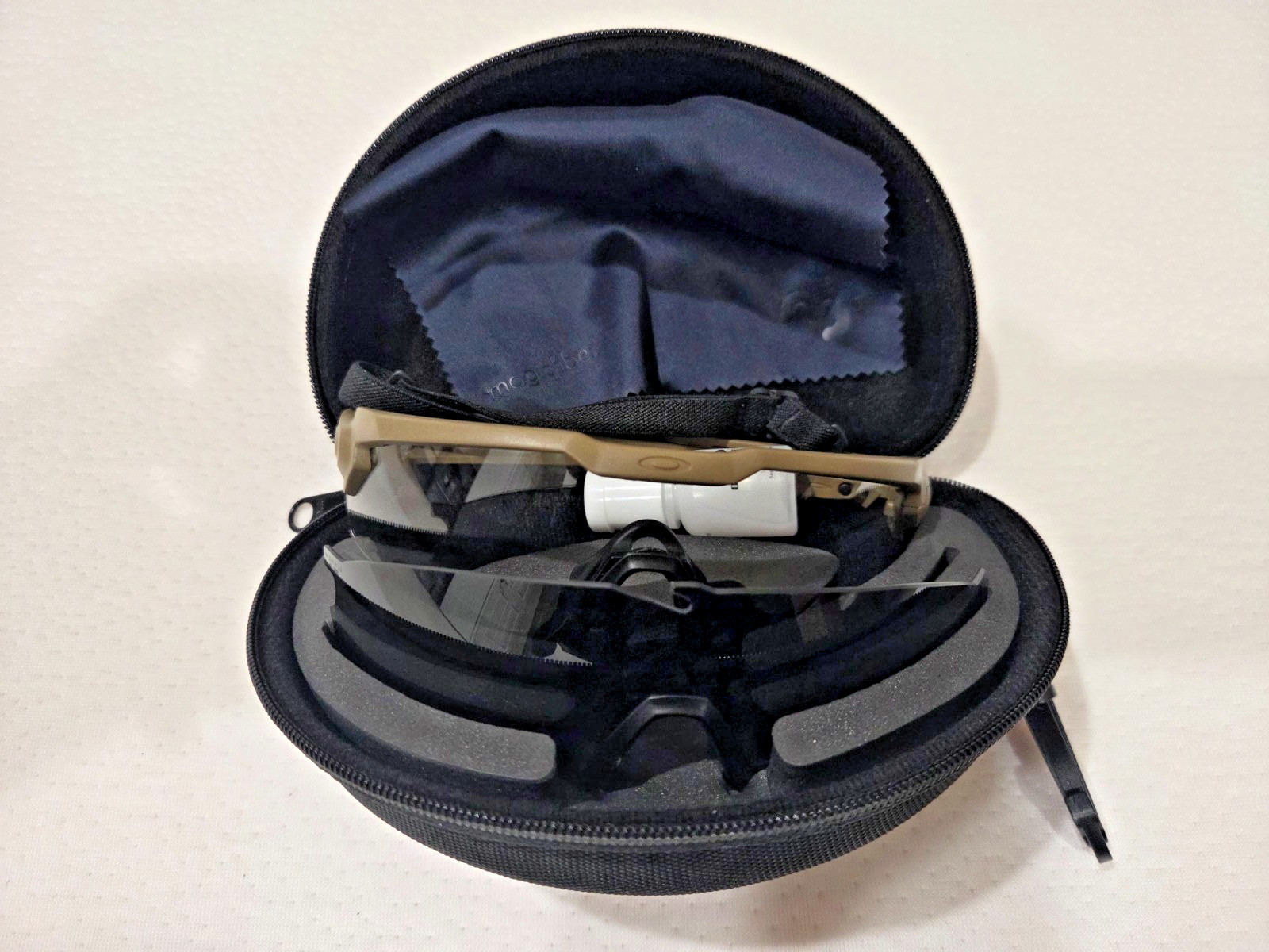 Oakley SI Ballistic M Frame Alpha TERRAIN TAN with Clear and Tinted Lenses
