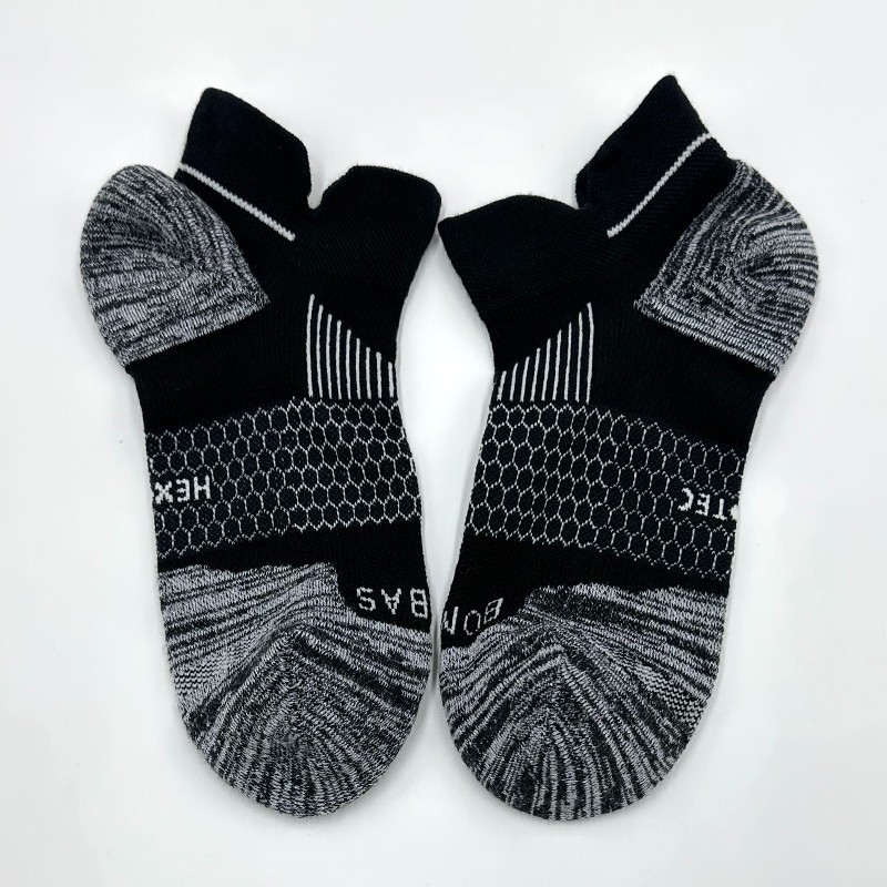 4 pairs BOMBAS Men’s honeycomb Original Ankle Socks Size Med 4 Colors Mix
