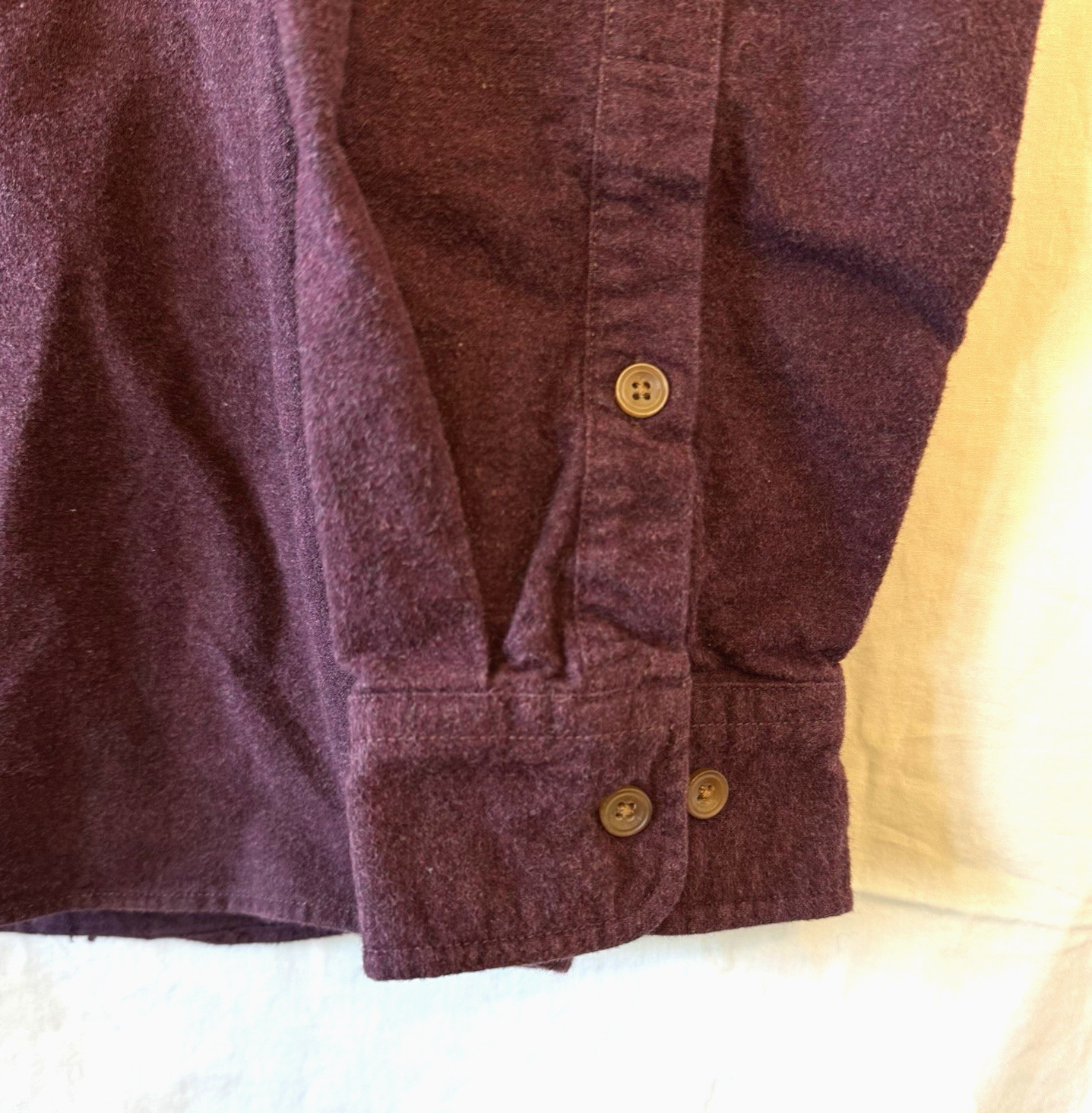 The Normal Brand Shirt Mens Size XL Plum Purple Long Sleeve Flannel