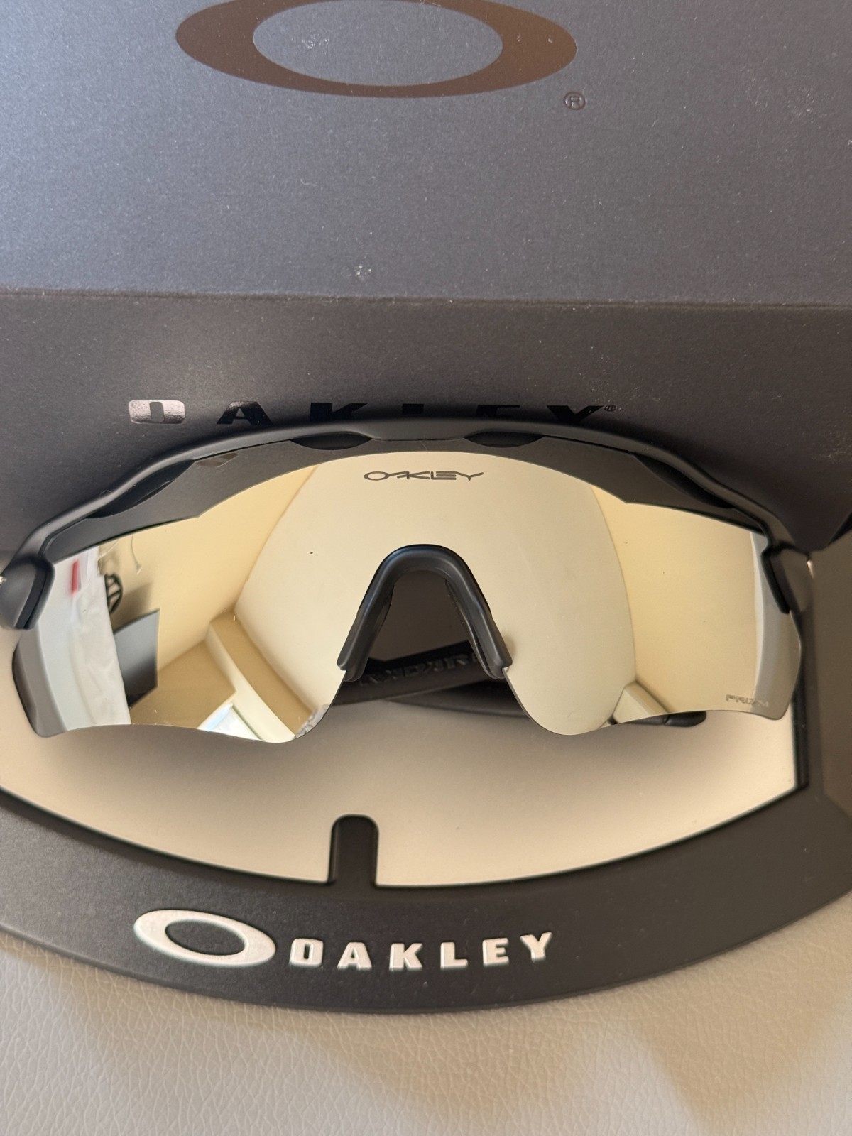 NEW Oakley Radar EV Path OO9208 Matte Black Frame Prizm Silver Mirror Len