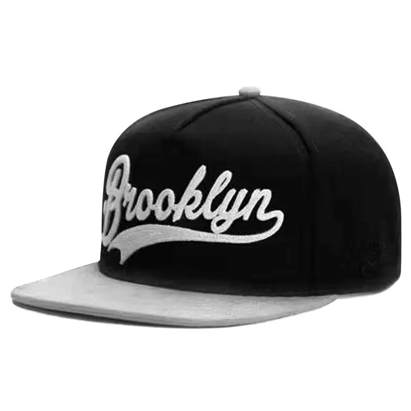 Brooklyn NYC Snapback Hat–Flat Brim Streetwear New York NY Cotton Baseball Cap