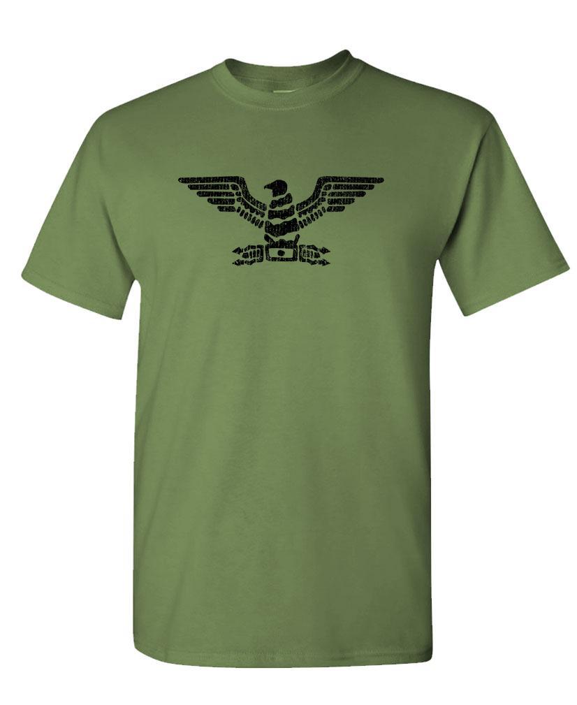 ROMAN EAGLE – Unisex Cotton T-Shirt Tee Shirt