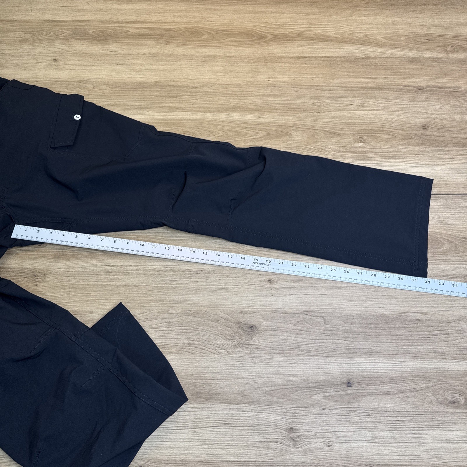Truewerk T2 Cargo Utility Black 34×32 Tech Workwear Pants Gorpcore Mens EUC