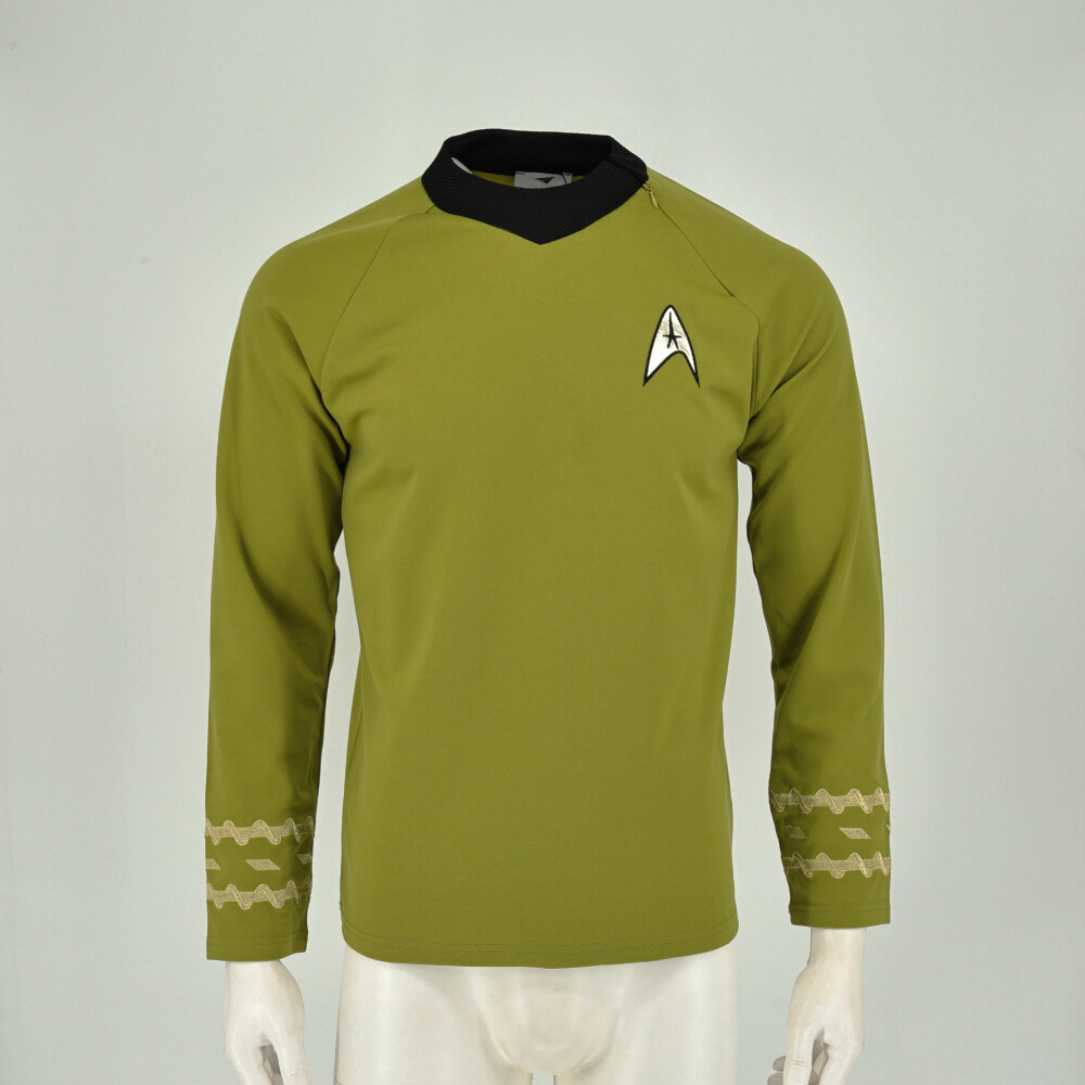 Cosplay The Original Series Kirk Gold Spock Blue Red Shirt TOS Starfleet Uniform