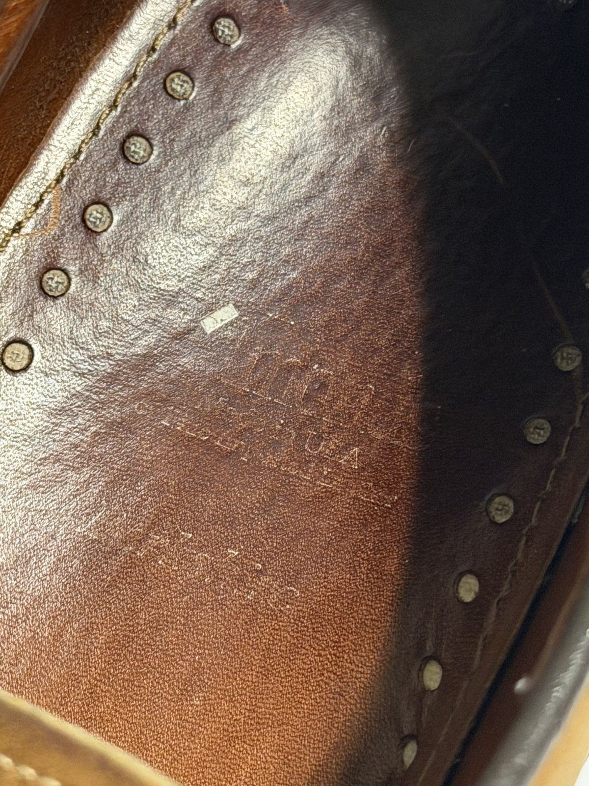 Allen Edmonds Berkshire Men’s Tan Suede Brown Leather Saddle Oxford Size 12 D