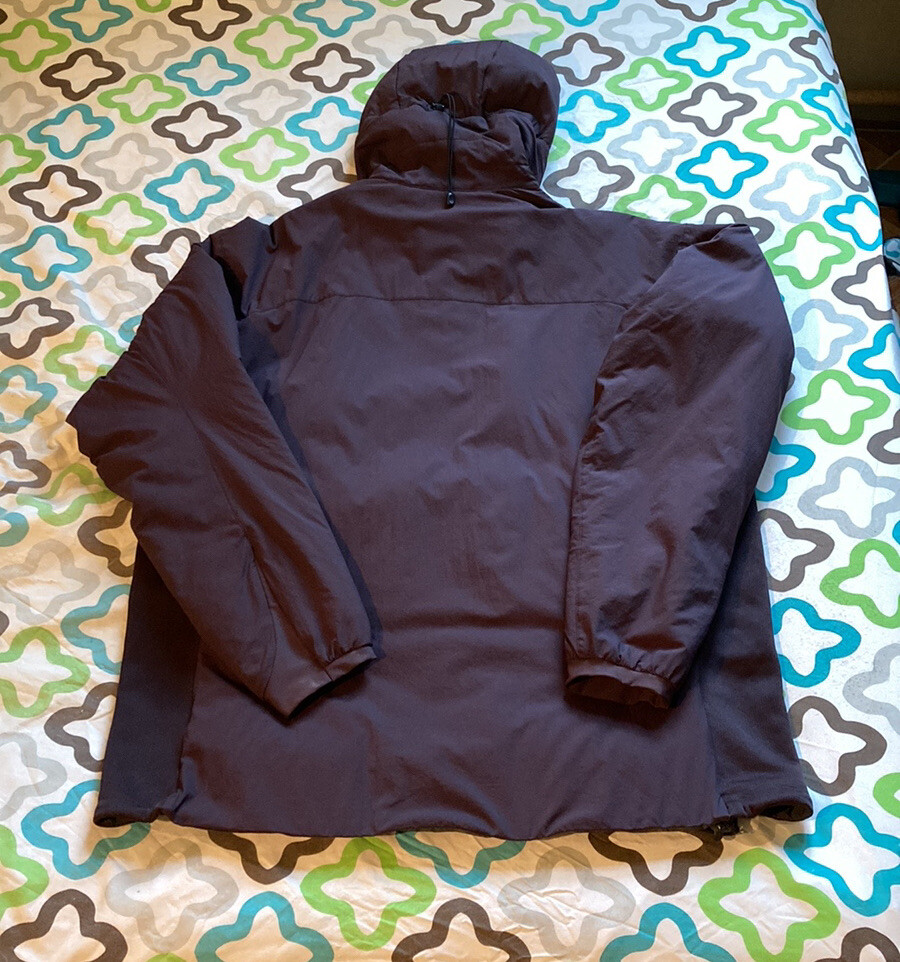 Discontinued Arc’teryx Atom LT Hoody Jacket Charcoal Grey & Orange Men Size XL