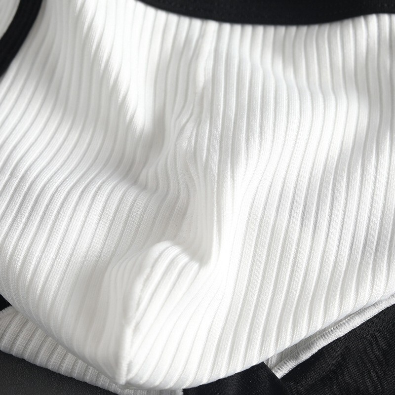 Briefs Men’s Panties Cotton Blend Men Underwear Shorts Korean Low-Rise U Pouch