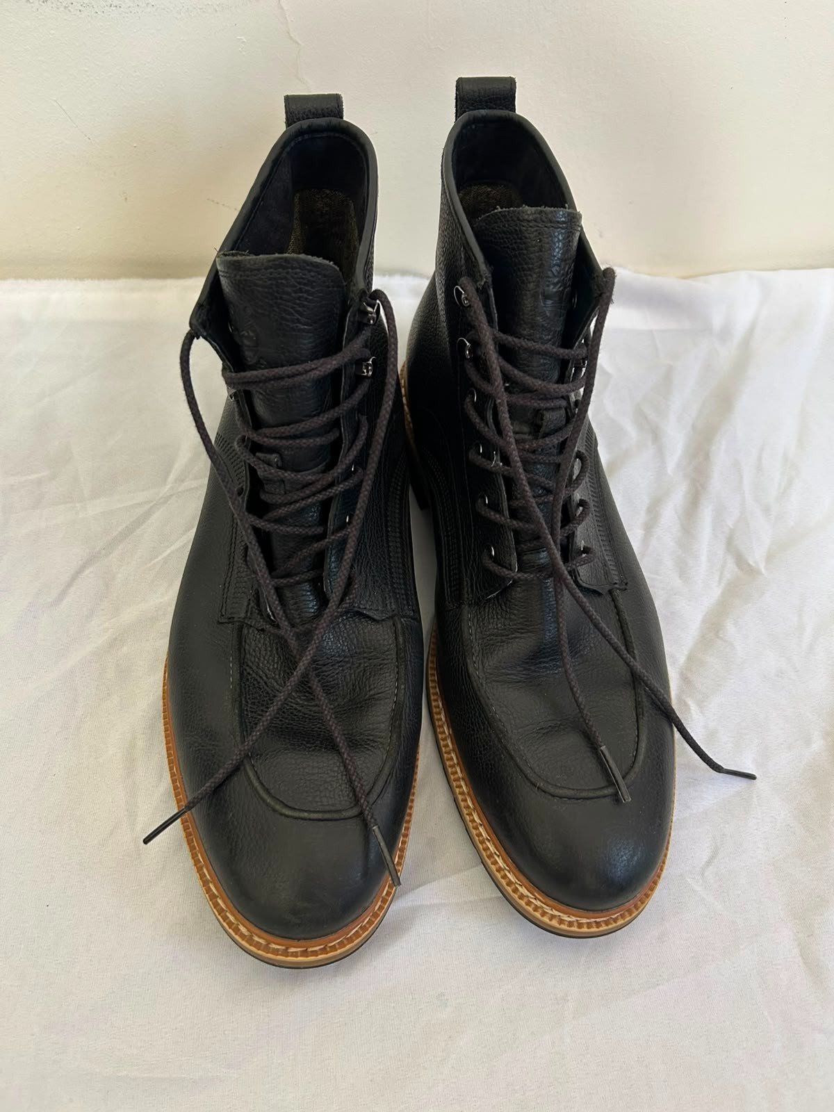 Timberland West Haven A138Q Men’s Black Leather Waterproof Boots Size 11 US
