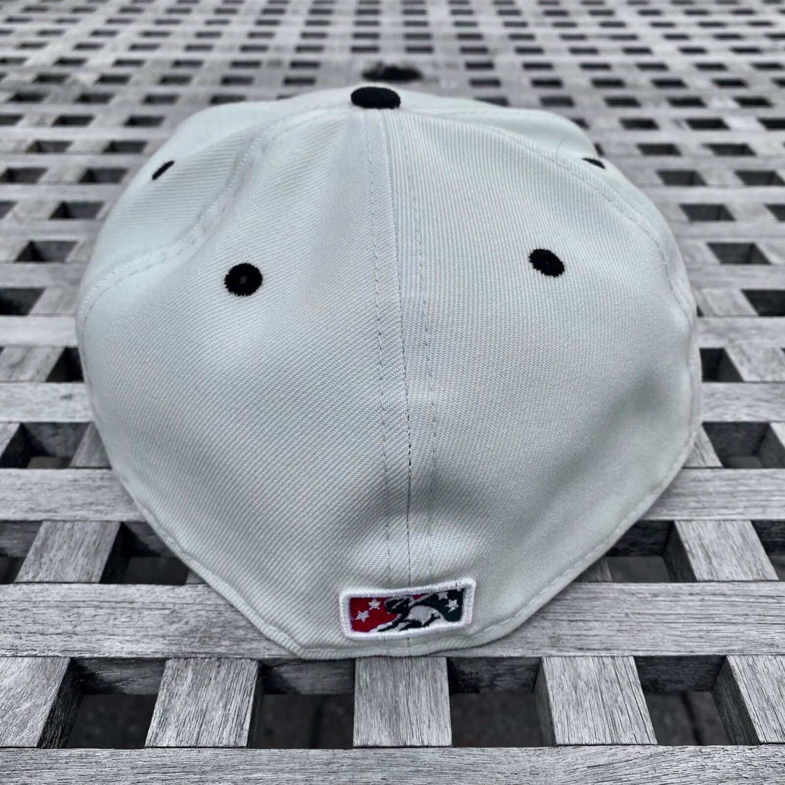 Buffalo Bisons Big Logo 25 Patch New Era 59FIFTY 2 Tone Fitted Hat Club 8