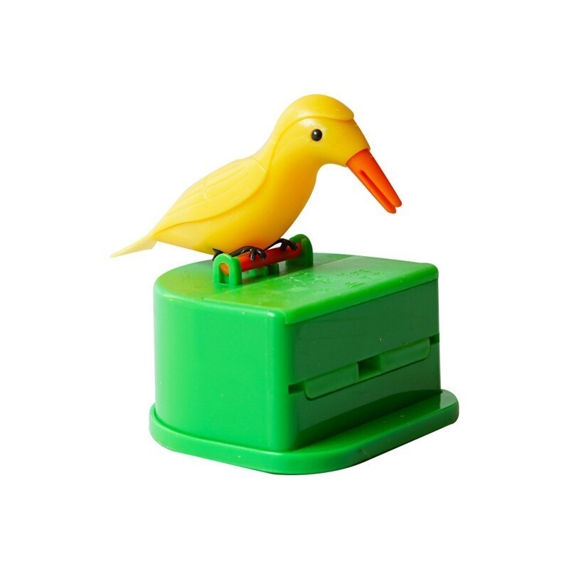 Toothpick Box 1PCS Toothpick Dispenser Gag Gift Table Decoration Cute Bird