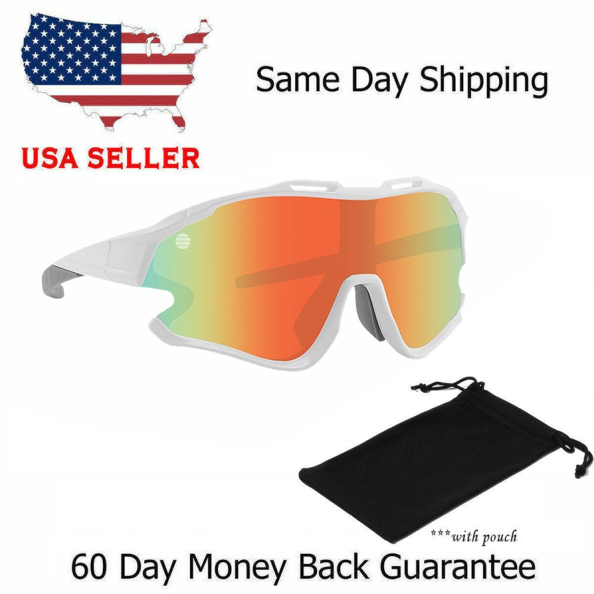 Sports Sunglasses Outdoor Cycling Driving Fishing Glasses UV400 Goggle