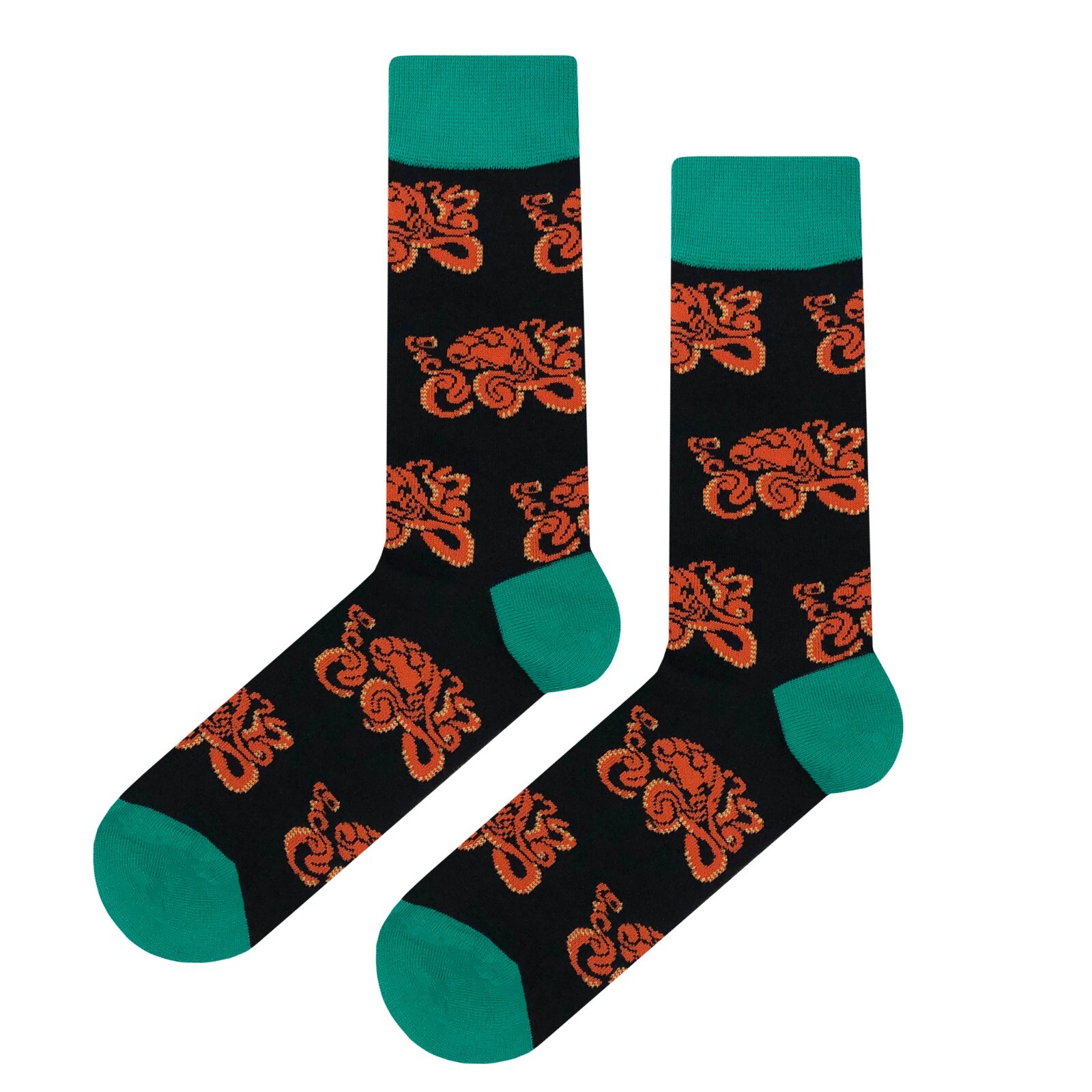 NWT Octopus Dress Socks 4 Pack Novelty Men 8-12 Crazy Fun Sockfly