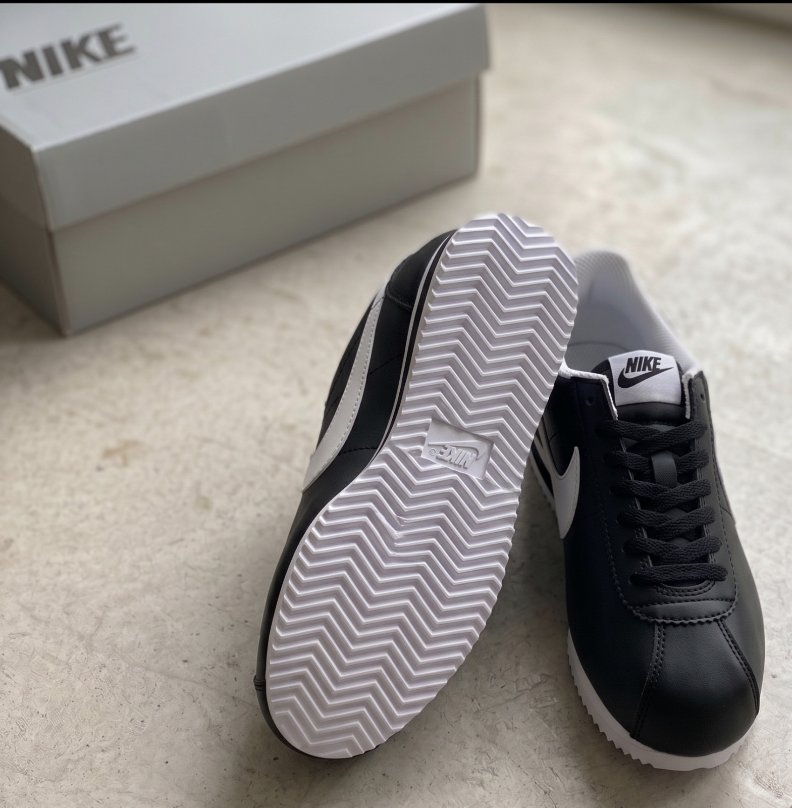 Nike Cortez 2023 Black White Size 10 B15