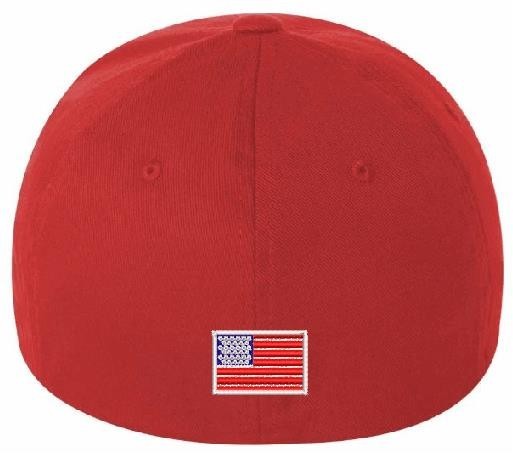 Trump Hat Make America Great Again Script Style Flex Fit BLACK Trump 2024 Hat