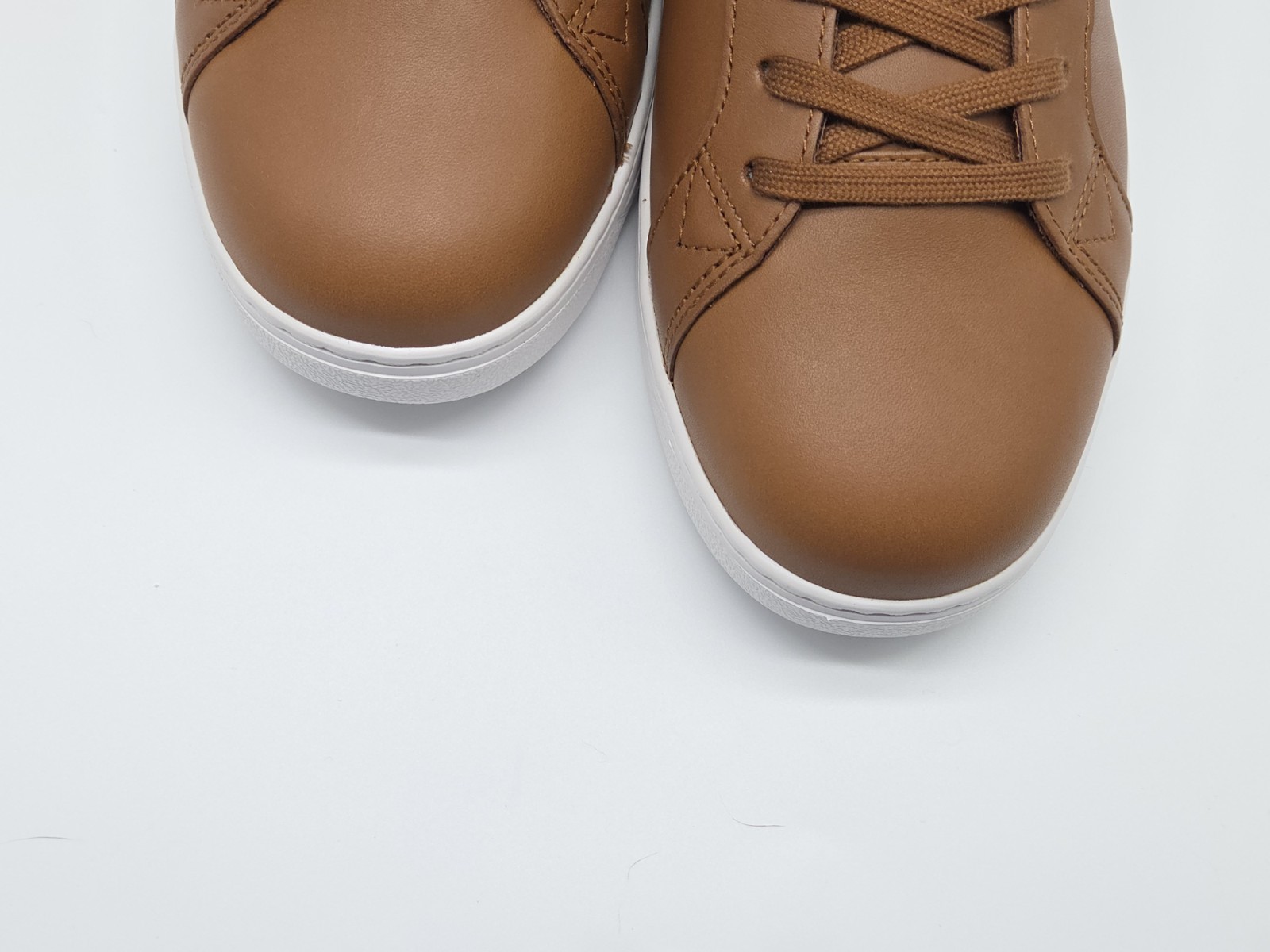 Michael Kors Men’s Lugage Brown Keating Leather Sneakers SIZE 9M/9.5M/10M NIB
