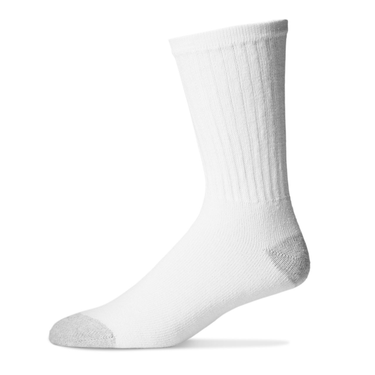 American Made Durable and Comfortable Adult Crew Socks 9-11