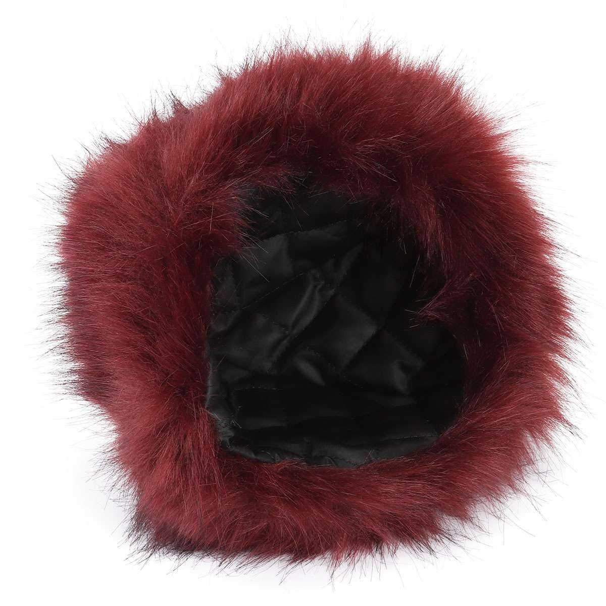 Winter Women Furry Hat Faux Fur Russian Cossack Hat Fluffy Warm Ski Snow Cap US