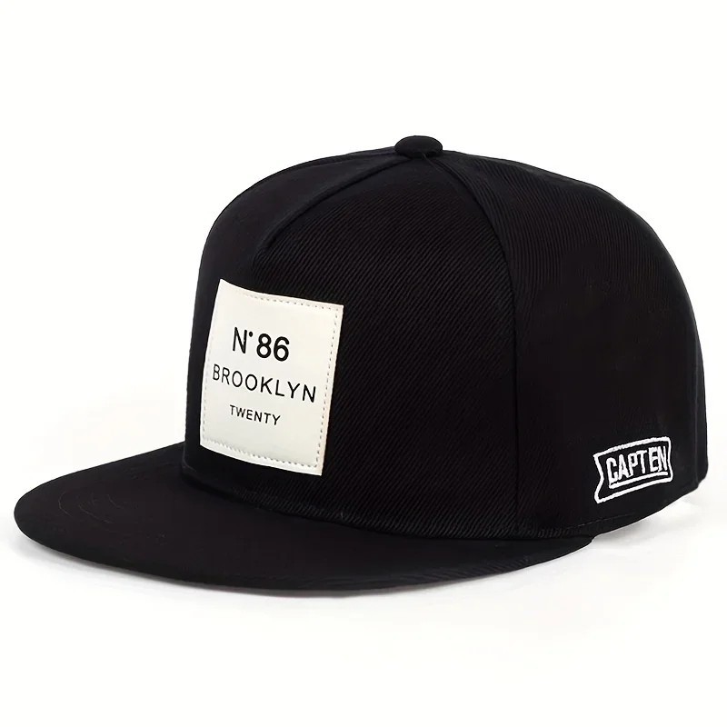 Brooklyn NYC Snapback Hat–Flat Brim Streetwear New York NY Cotton Baseball Cap