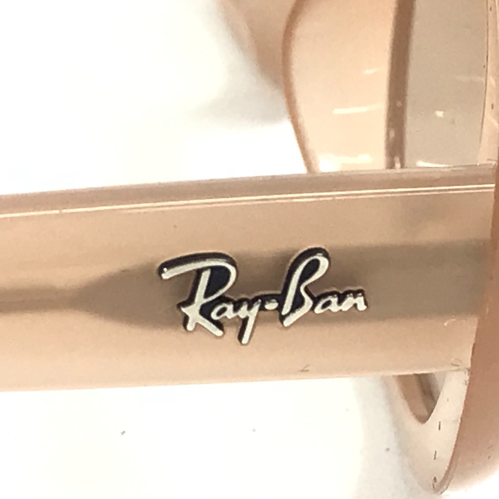 Ray-Ban Sunglasses RB4441D 678793 Opal Beige Oval Frames with Light Brown Lenses