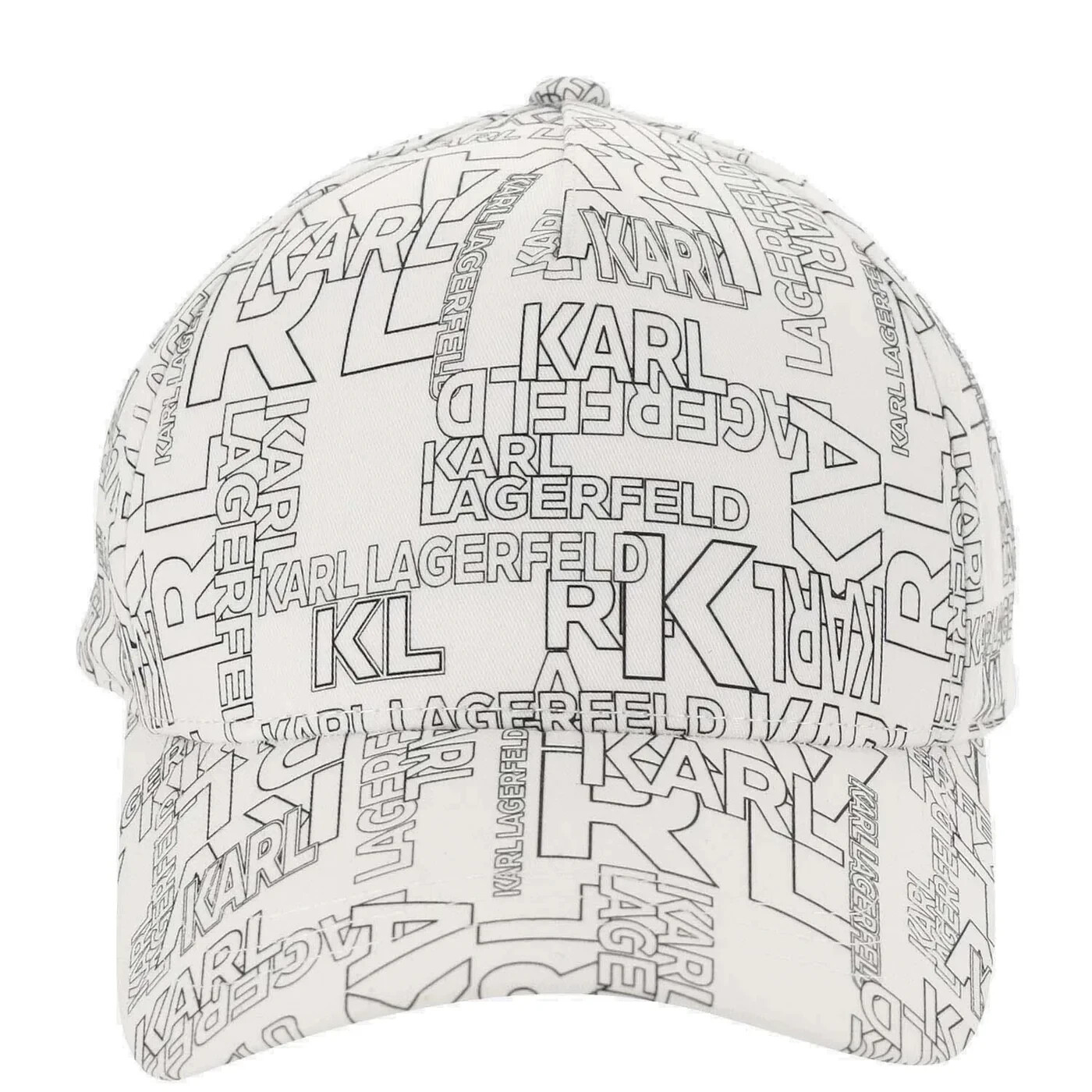Karl Lagerfeld Unisex Adjustable Baseball Cap One Size, Iconic Logo, Stylish Fit