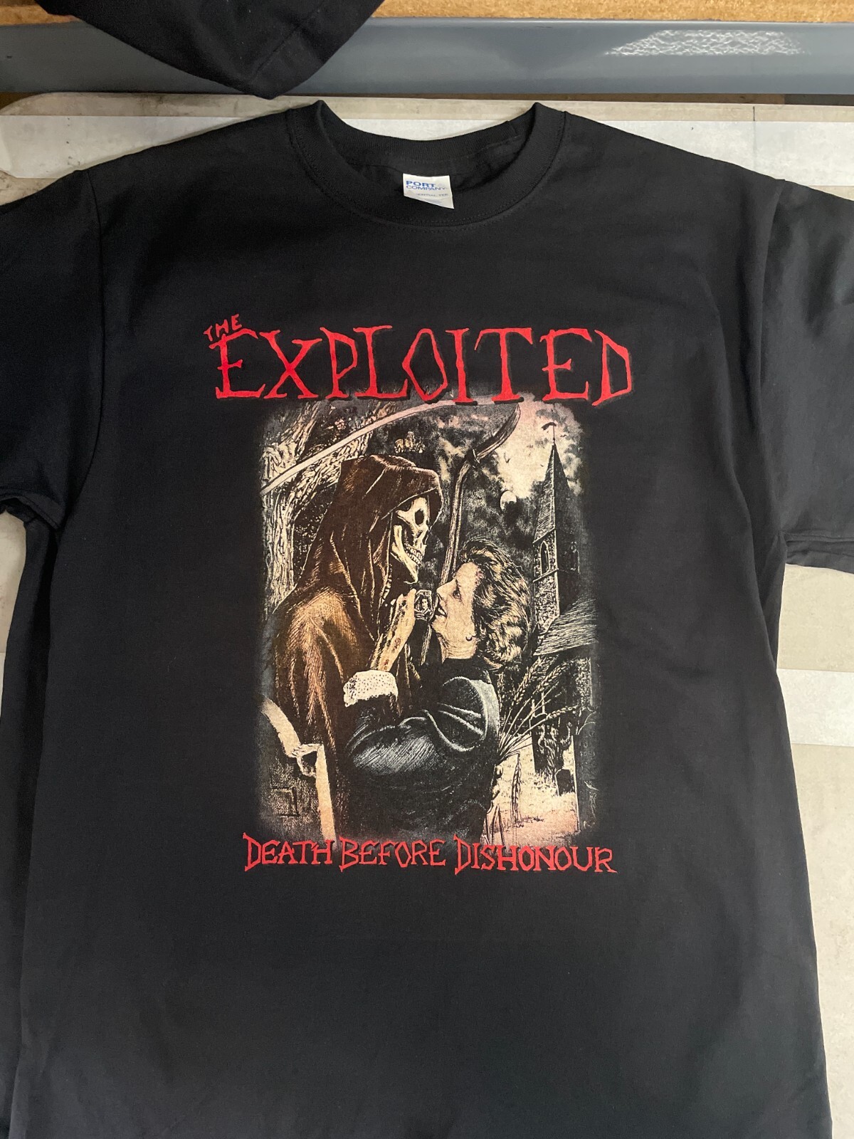 the EXPLOITED Death Before shirt punk hardcore slayer discharge adicts JFA GBH