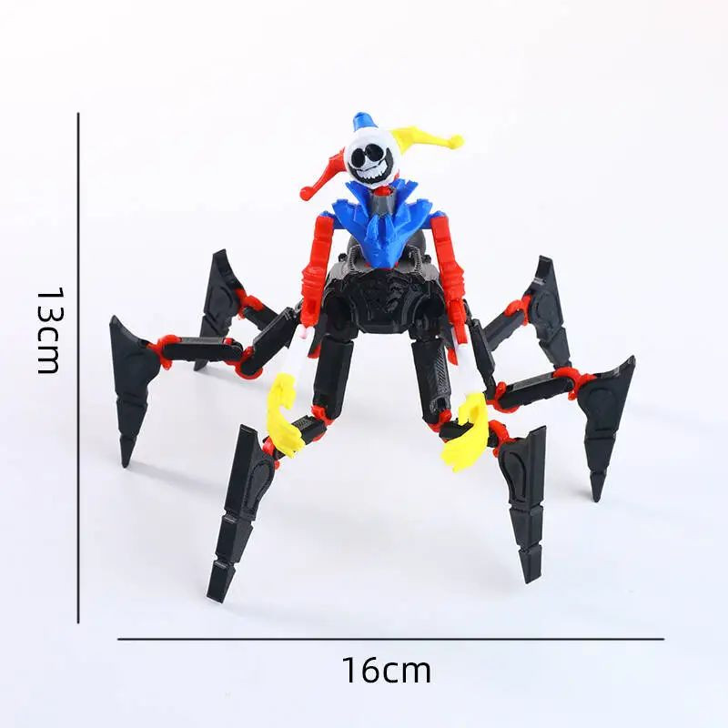 3D Printed Horror Monster Figure Articulated Movable Toy Desktop Decor Stress US