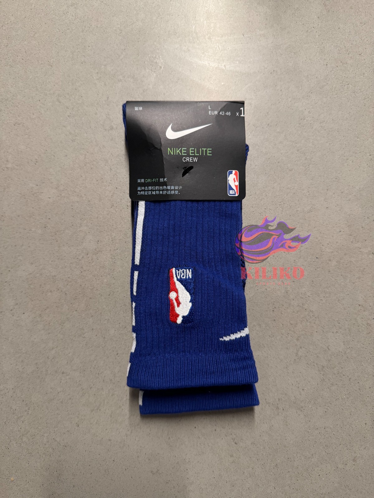 Nike Elite NBA Crew Socks DRI-FIT Mid Crew Size Large **Many Colors**