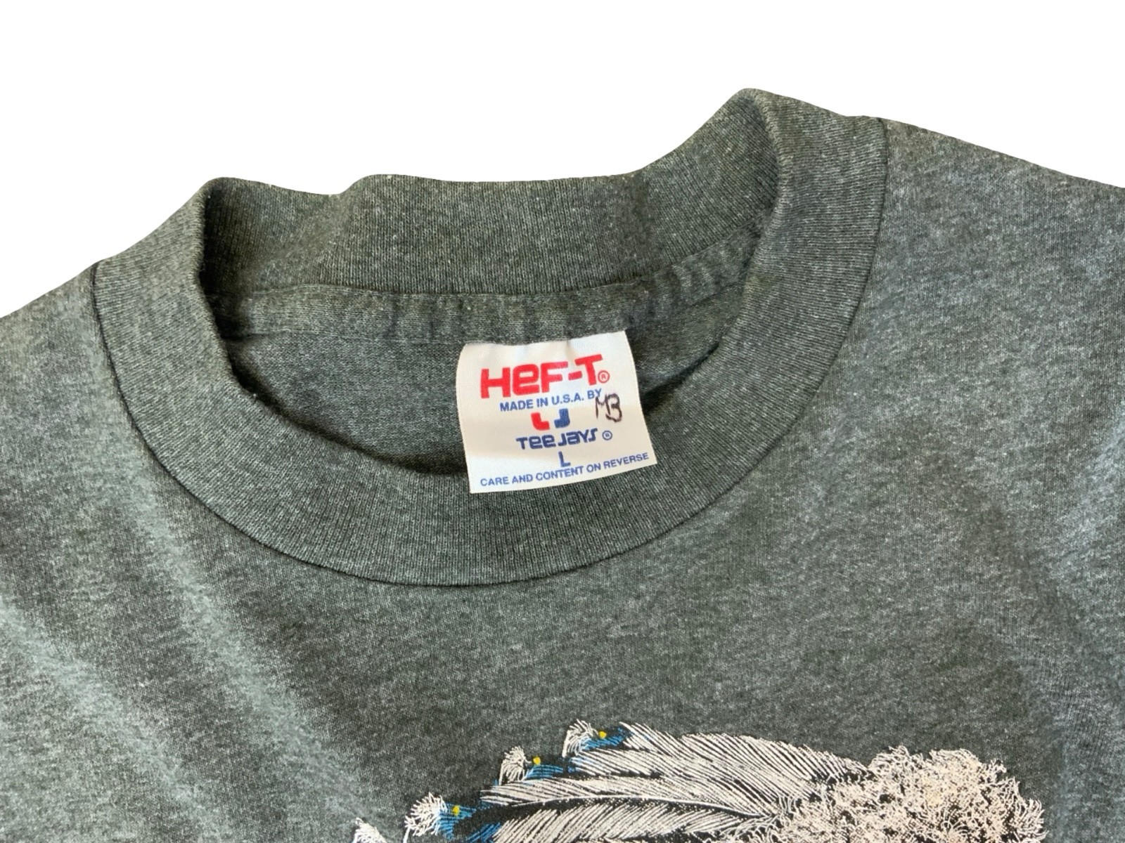 Rare USA VTG Late 80s Early 90s Single Stitch Indian Motorcycle Chief T-Shirt M