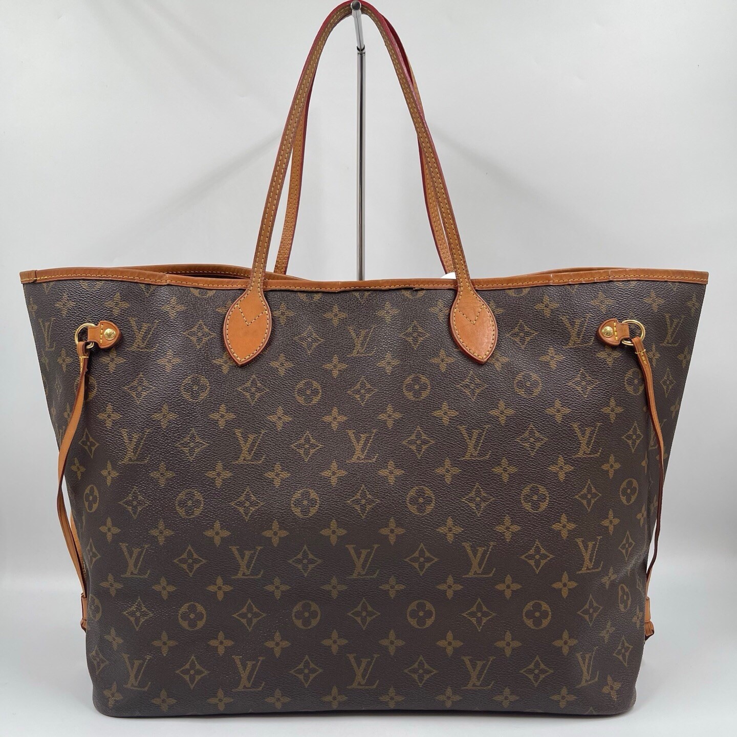 Louis Vuitton Neverfull Monogram Canvas GM Tote Shoulder Bag LV Brown 050632