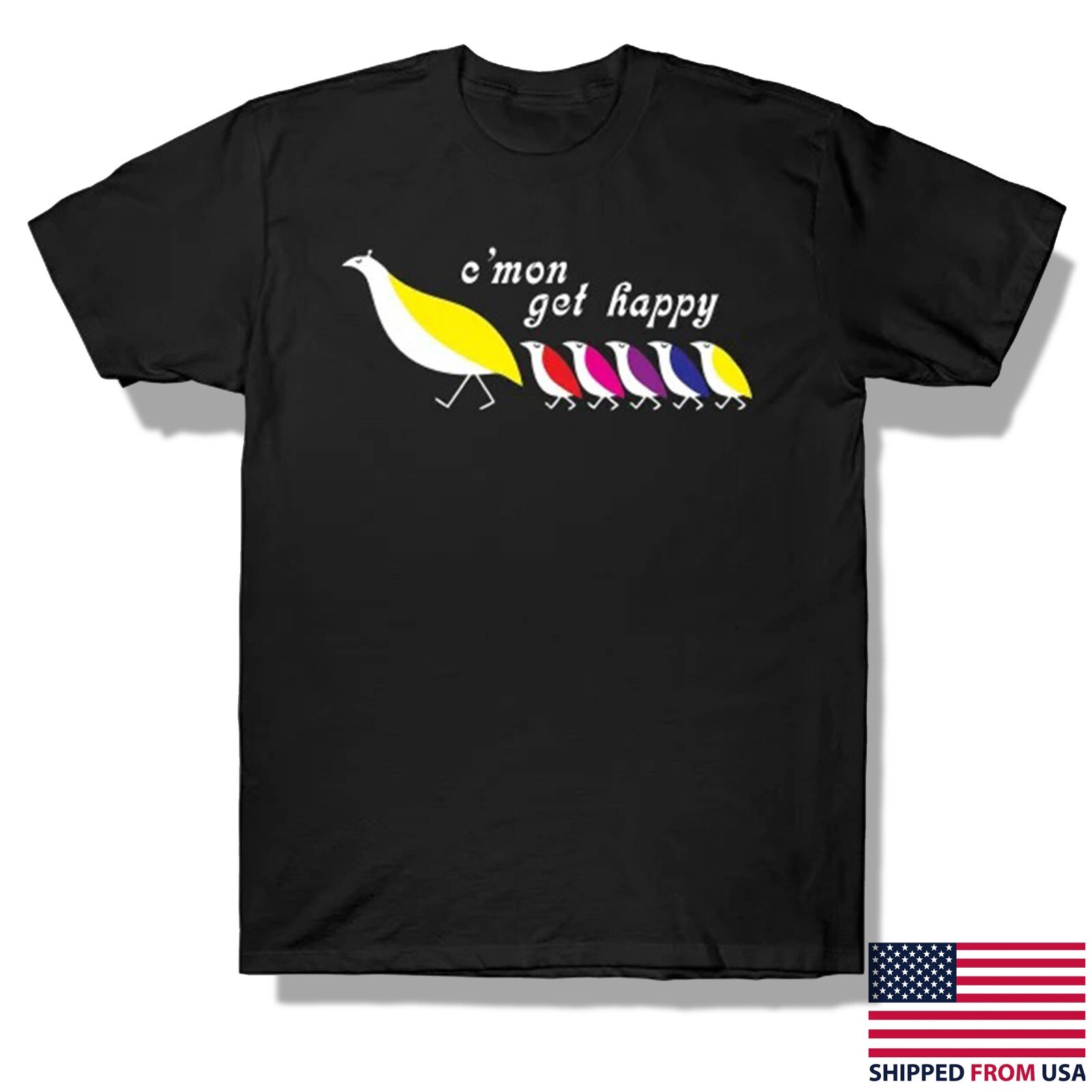 Partridge Family Men’s Black T-Shirt Sizes S M L XL 2XL 3XL 4XL 5XL
