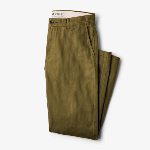 military-inspired pant built for everyday wear-The Officer Chino