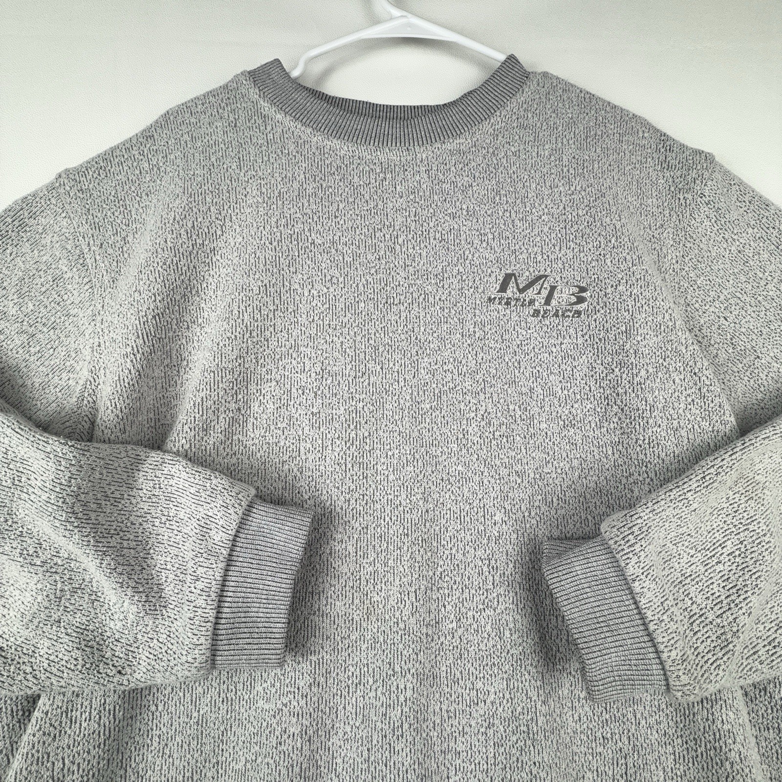 Myrtle Beach Vintage 90’s AKWA Quality Wear Knit Sweater Men’s Large Made in USA
